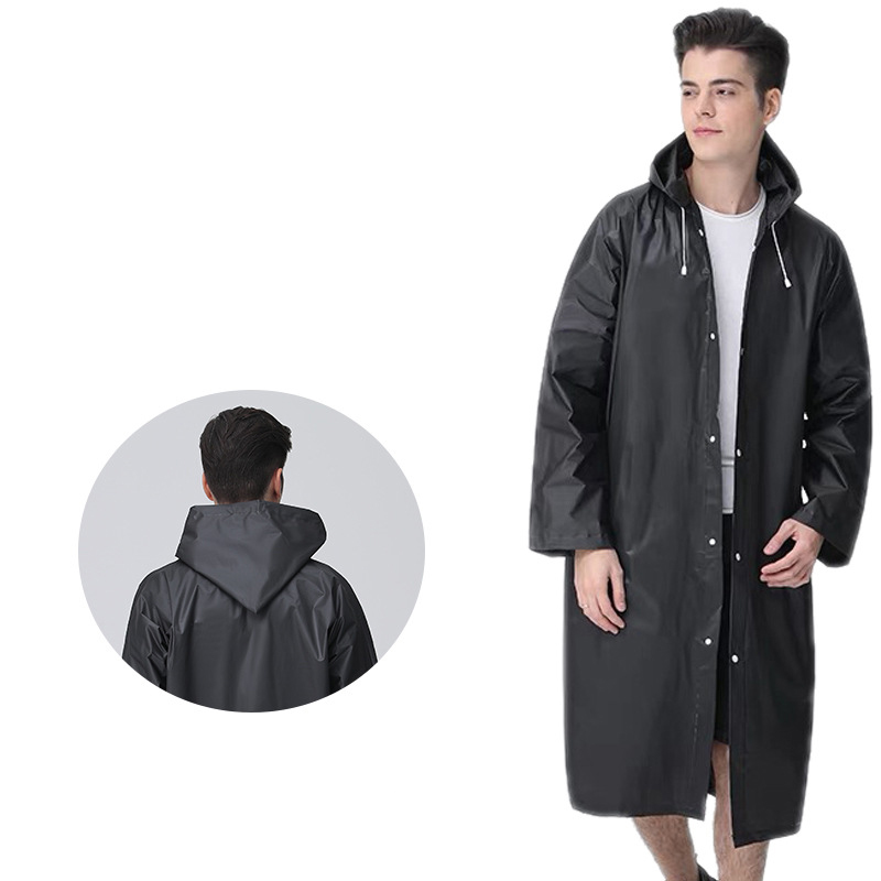 Męski gruby płaszcz przeciwdes – Women'S Fashion Raincoat recenzja i cena