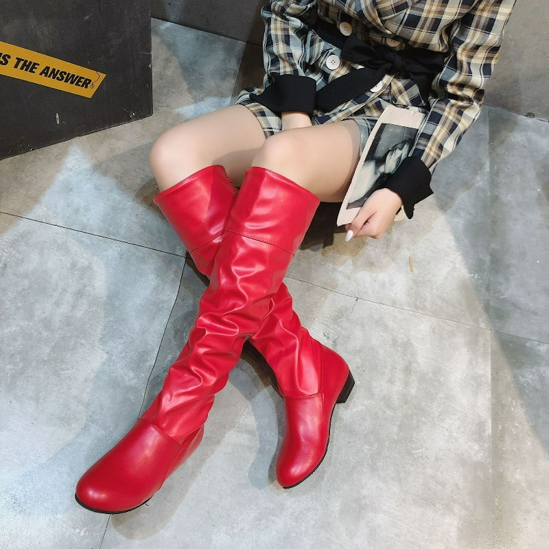 Damskie kozaki do kolan 2025 p – Women'S Fashion Leather Boots recenzja i cena