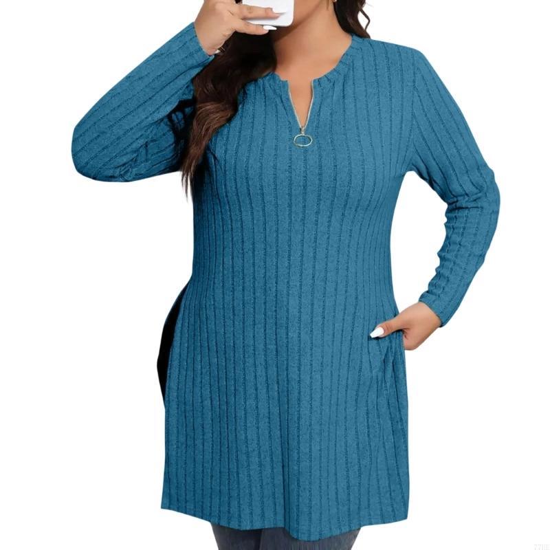 77HE sweter z zamkiem błyskawi – Women'S Fashion Quarter Zip recenzja i cena